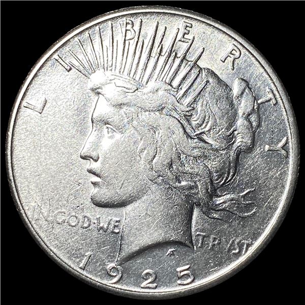 1925-S Peace Silver Dollar LIGHTLY CIRCULATED