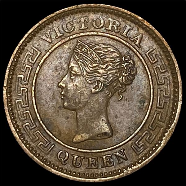 1901 Ceylon Copper 1/4 Cent