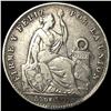 Image 1 : 1909 FG Peru Silver 1/5 Sol