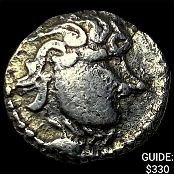Eastern Celts Imitation Philip II 2nd-1st Cent BC Silver Obol
