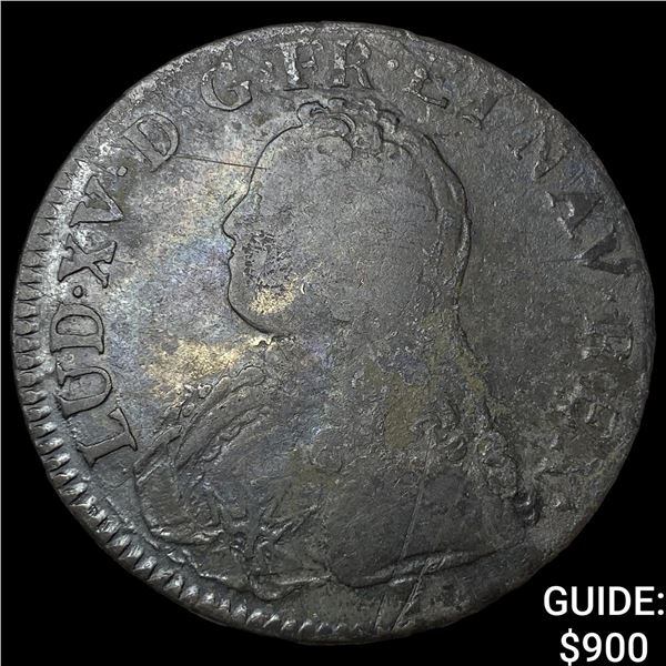 1700s France Silver Ecu
