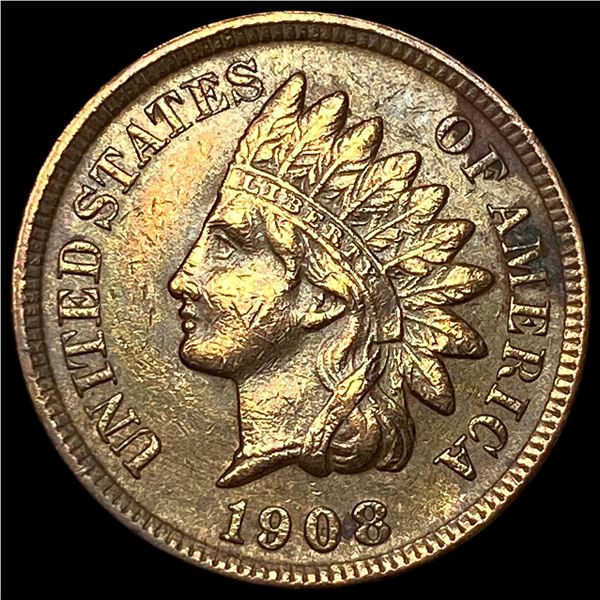 1908-S Indian Head Cent CLOSELY UNCIRCULATED