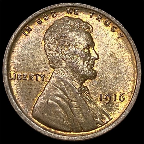 1916 Lincoln Wheat Cent CHOICE BU