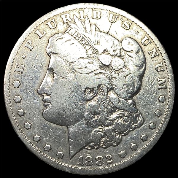 1882-CC Silver Morgan Dollar LIGHTLY CIRCULATED