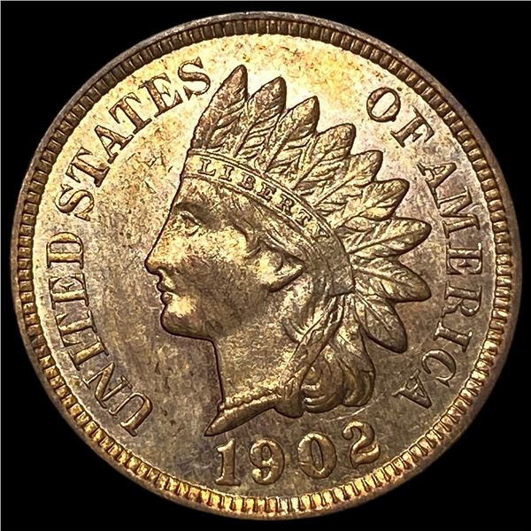 1902 Indian Head Cent CLOSELY UNCIRCULATED