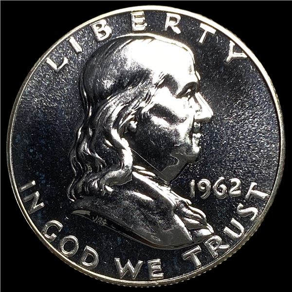1962 Franklin Silver Half Dollar GEM PROOF