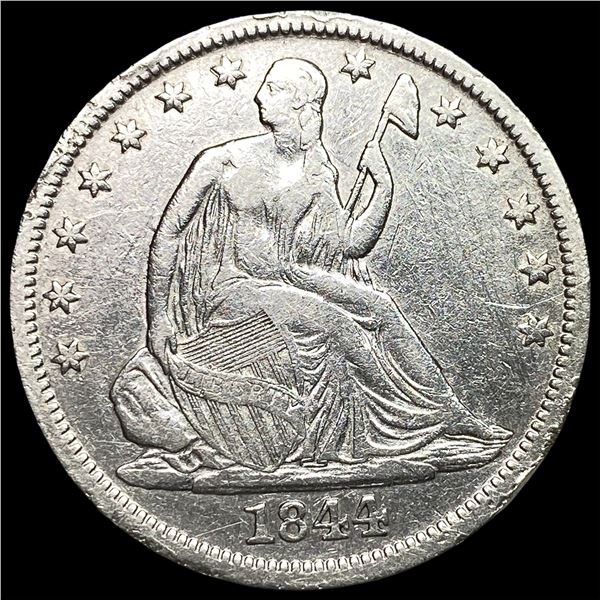 1844-O Silver Seated Liberty Half Dollar HIGH GRADE