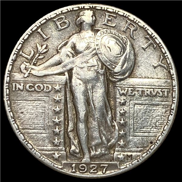 1927 Silver Standing Liberty Quarter NEARLY UNCIRCULATED
