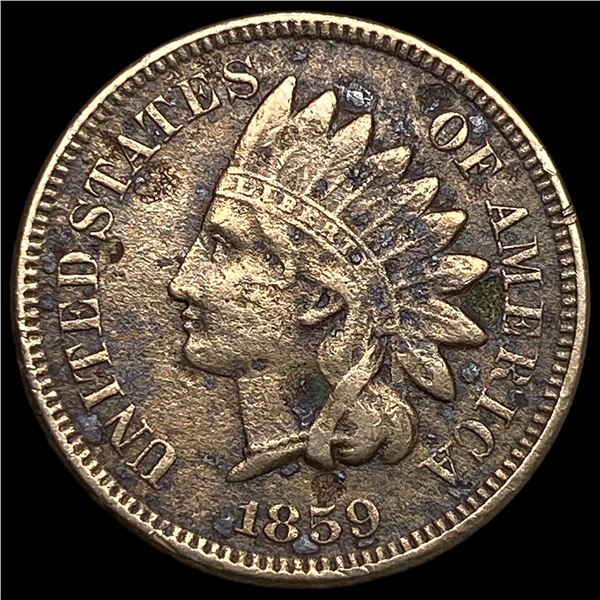 1859 Indian Head Cent LIGHTLY CIRCULATED