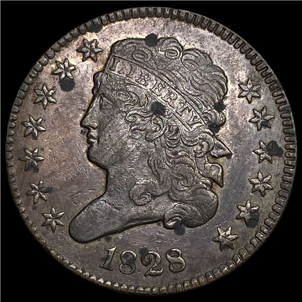1828 Classic Head Half Cent CLOSELY UNCIRCULATED