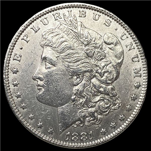 1881 Silver Morgan Dollar CLOSELY UNCIRCULATED