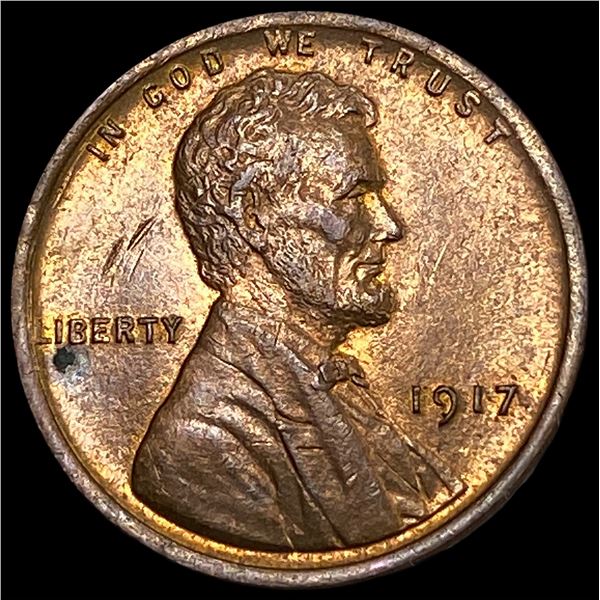 1917 Lincoln Wheat Cent CHOICE BU