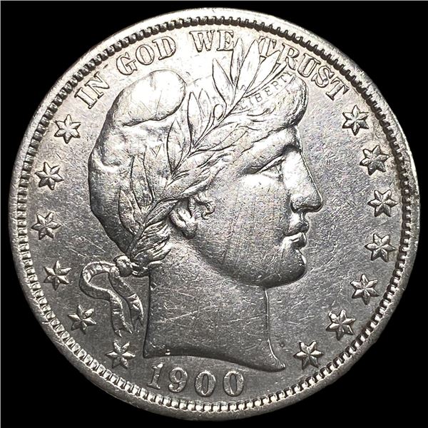 1900 Silver Barber Half Dollar HIGH GRADE
