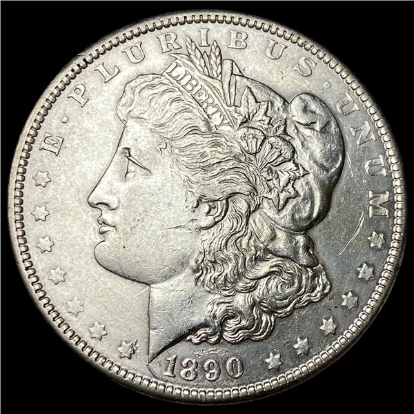 1890 Morgan Silver Dollar CLOSELY UNCIRCULATED