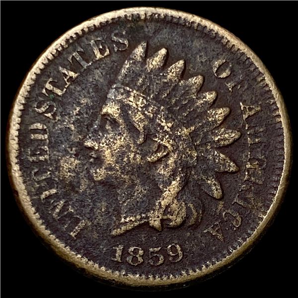 1859 Indian Head Cent LIGHTLY CIRCULATED