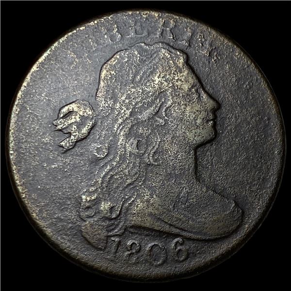 1806 Draped Bust Large Cent LIGHTLY CIRCULATED