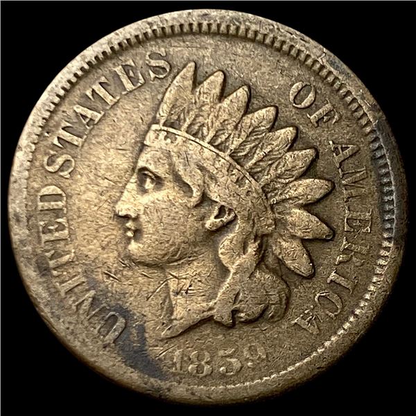 1859 Indian Head Cent NICELY CIRCULATED