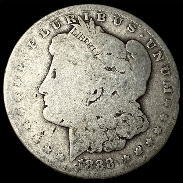 1888-O Hot Lips Silver Morgan Dollar NICELY CIRCULATED