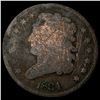 Image 1 : 1834 Classic Head Half Cent NICELY CIRCULATED