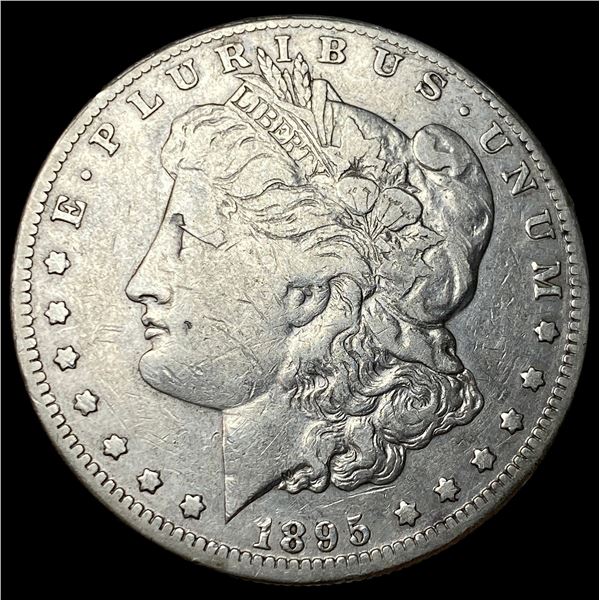 1895-O Silver Morgan Dollar NEARLY UNCIRCULATED