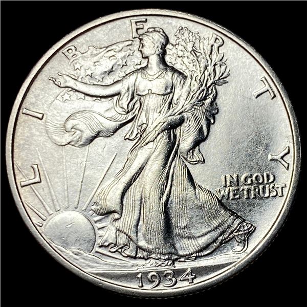 1934-S Silver Walking Liberty Half Dollar UNCIRCULATED
