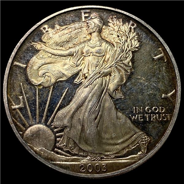2003-W 1oz Silver American Eagle $1 GEM PROOF