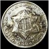 Image 1 : 1852 Silver Three-Cent Piece CLOSELY UNCIRCULATED
