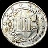 Image 2 : 1852 Silver Three-Cent Piece CLOSELY UNCIRCULATED