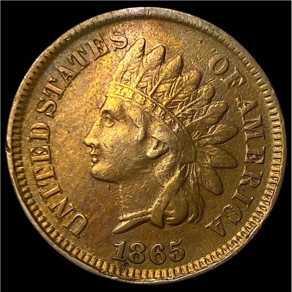 1865 Indian Head Cent CLOSELY UNCIRCULATED