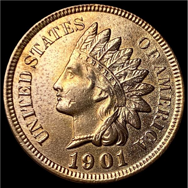 1901 Indian Head Cent CLOSELY UNCIRCULATED
