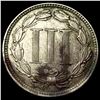 Image 2 : 1867 Nickel Three-Cent Piece CLOSELY UNCIRCULATED