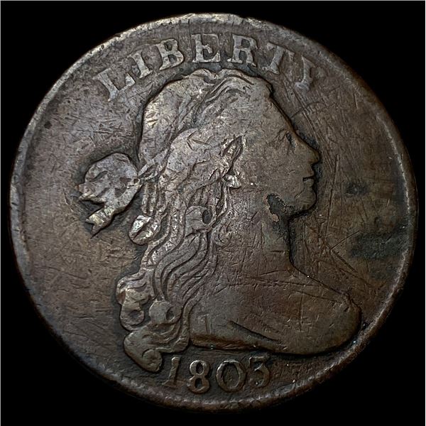 1803 Draped Bust Large Cent LIGHTLY CIRCULATED