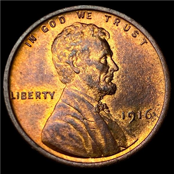 1916 Lincoln Wheat Cent CHOICE BU
