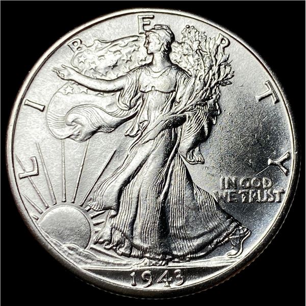 1943-D Silver Walking Liberty Half Dollar UNCIRCULATED