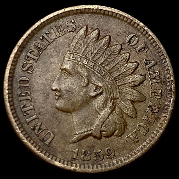 1859 Indian Head Cent CLOSELY UNCIRCULATED