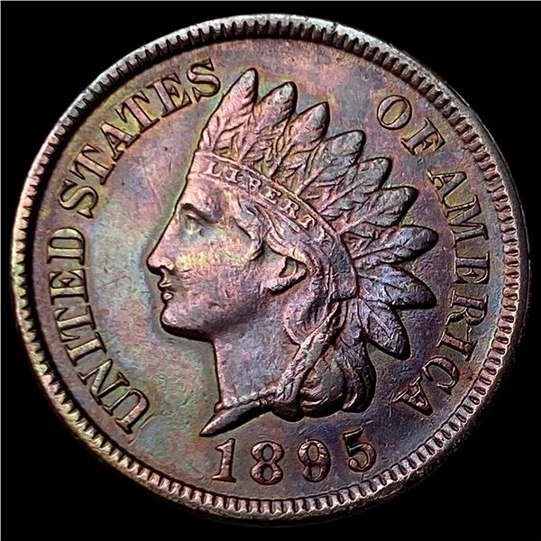 1895 Indian Head Cent CLOSELY UNCIRCULATED