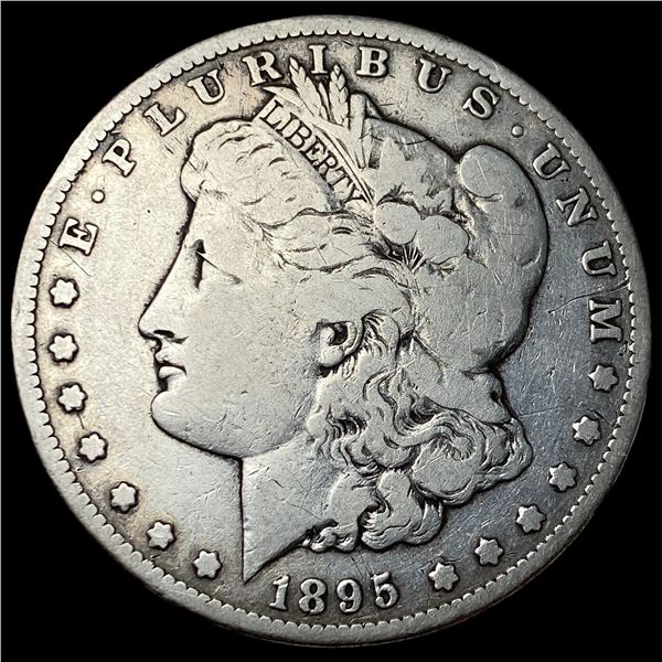 1895-S Silver Morgan Dollar LIGHTLY CIRCULATED