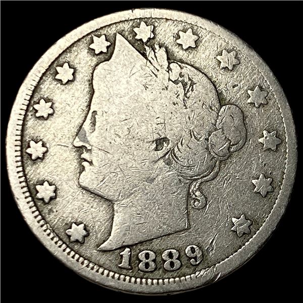 1889 Liberty Head Nickel NICELY CIRCULATED