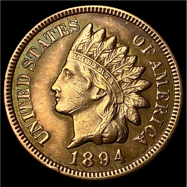 1894 Indian Head Cent CLOSELY UNCIRCULATED
