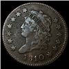 Image 1 : 1810 Classic Head Large Cent ABOUT UNCIRCULATED