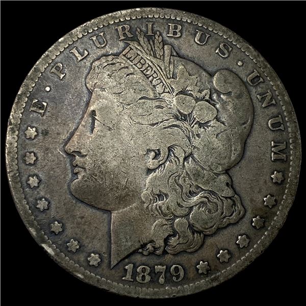 1879-CC Silver Morgan Dollar LIGHTLY CIRCULATED