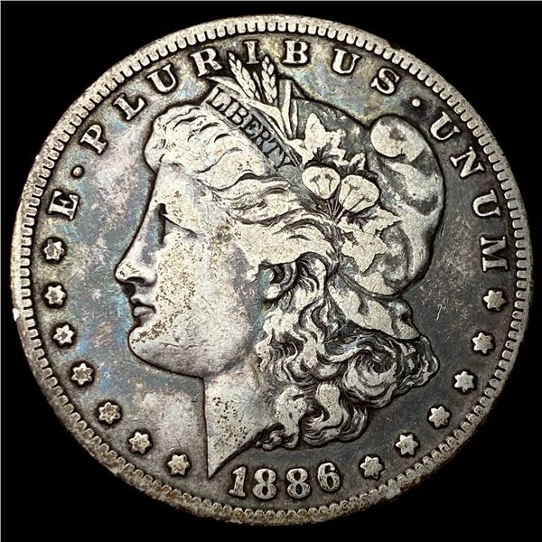 1886-S Morgan Silver Dollar LIGHTLY CIRCULATED