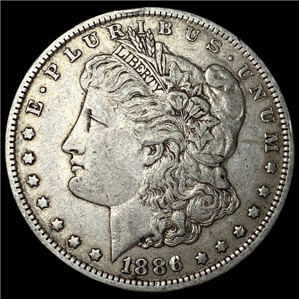 1886-O Silver Morgan Dollar NEARLY UNCIRCULATED