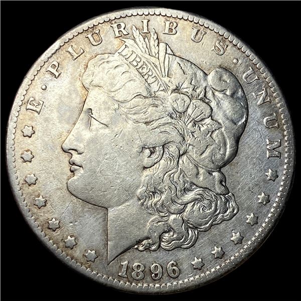 1896-S Silver Morgan Dollar ABOUT UNCIRCULATED