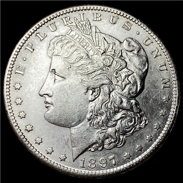 1897-S Silver Morgan Dollar CLOSELY UNCIRCULATED