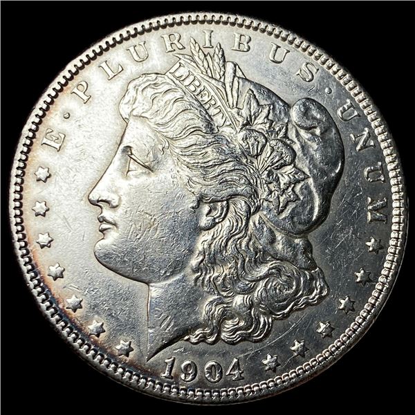 1904 Silver Morgan Dollar CHOICE AU