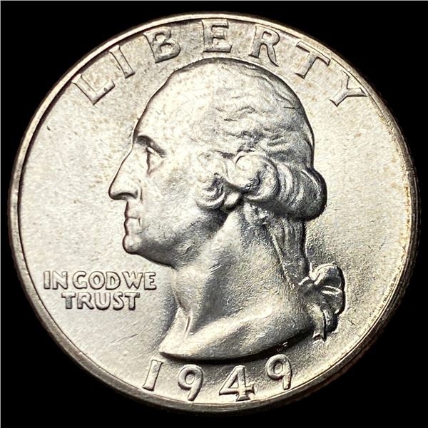 1949-D Silver Washington Quarter CHOICE BU