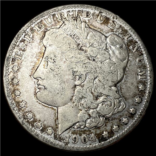1904-S Silver Morgan Dollar NICELY CIRCULATED