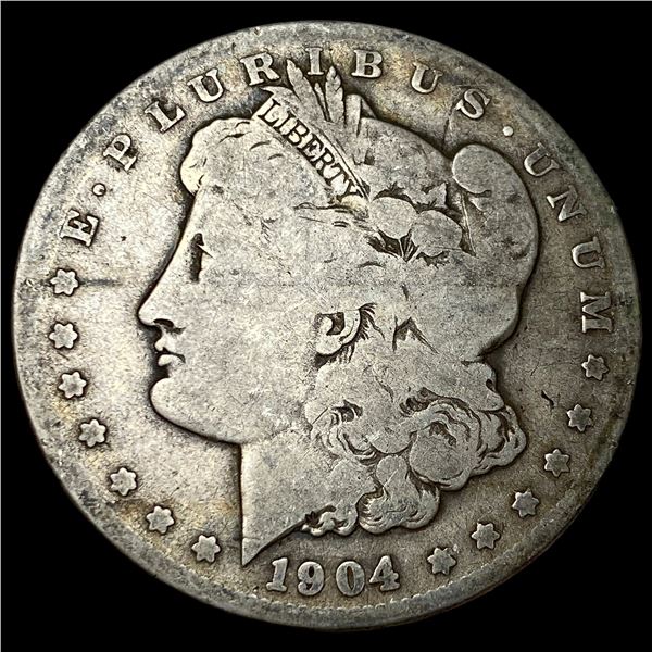 1904-S Silver Morgan Dollar NICELY CIRCULATED