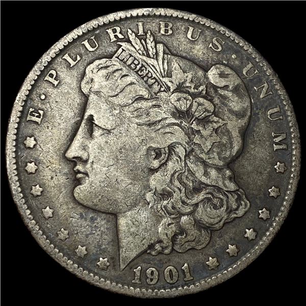 1901 Morgan Silver Dollar LIGHTLY CIRCULATED